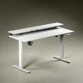 Green Soul Elevate Height Adjustable Table with Monitor Riser