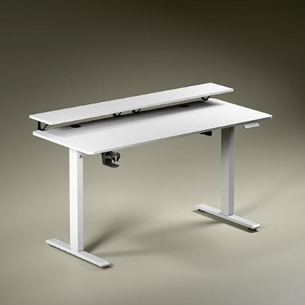 Green Soul Elevate Height Adjustable Table with Monitor Riser