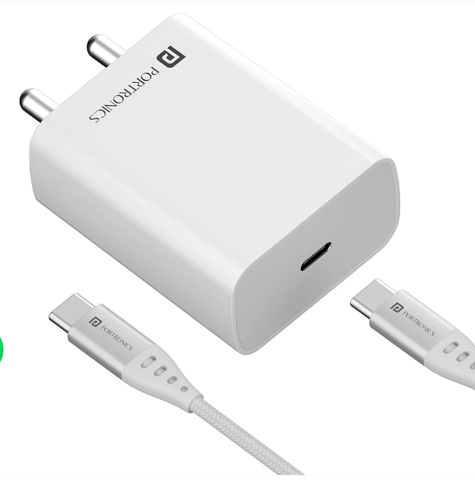 Portronics Adapto 25 Pro 25W Fast Charging