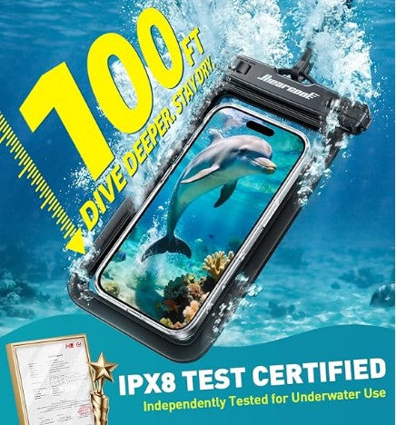 Hiearcool Waterproof Phone Pouch