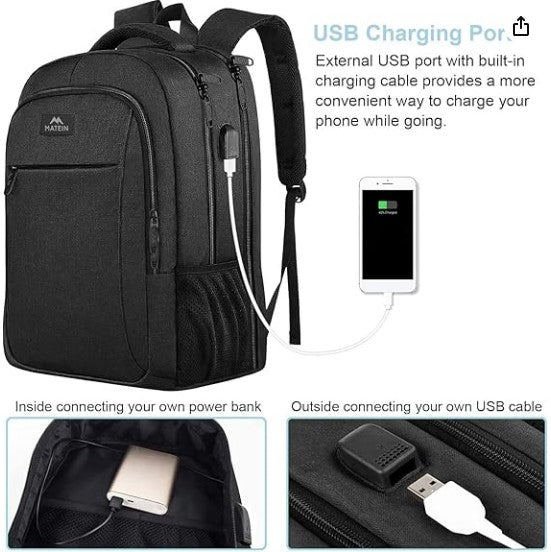 MATEIN Men's Large Laptop Rucksack